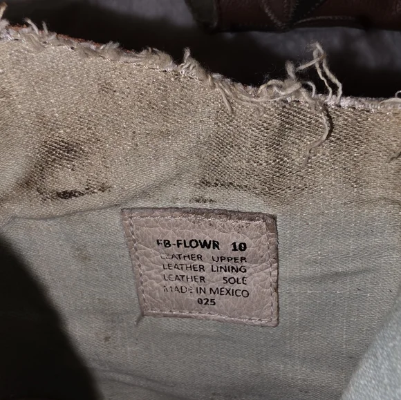 Freebird Flowr boots leather patchwork boho - Picture 8 of 9